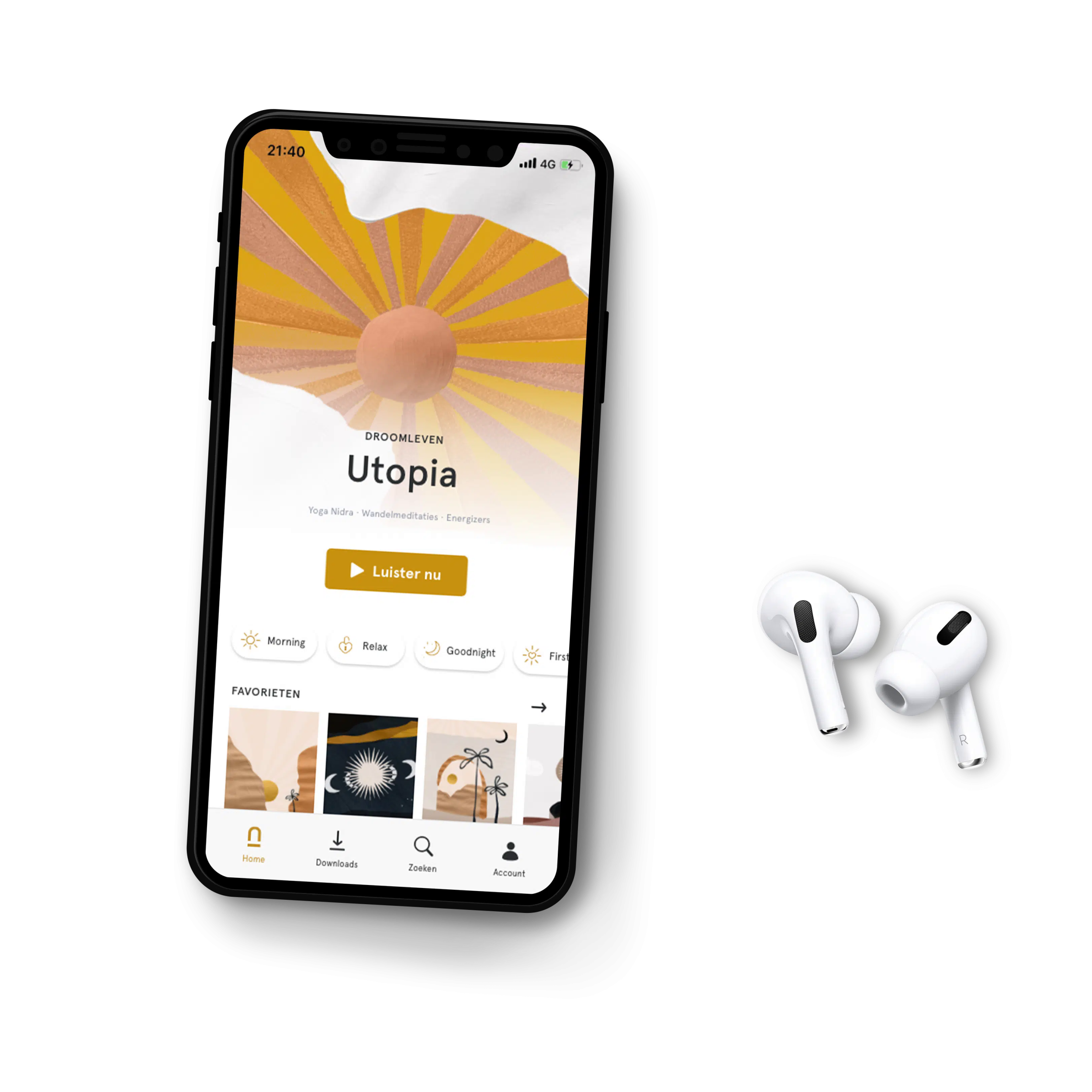 Deeprelax app Utopia
