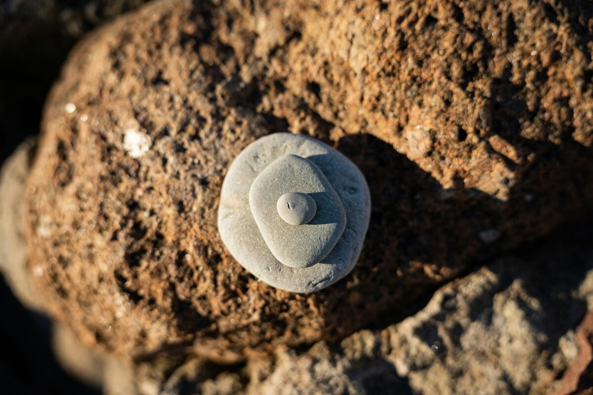 Meditatie stenen
